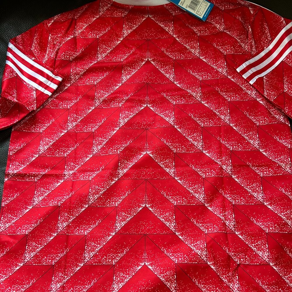 Adidas RETRO USSR SOVIET UNION National Team Mens JERSEY Sz M,L,XL,2X New w tags - Picture 3 of 4